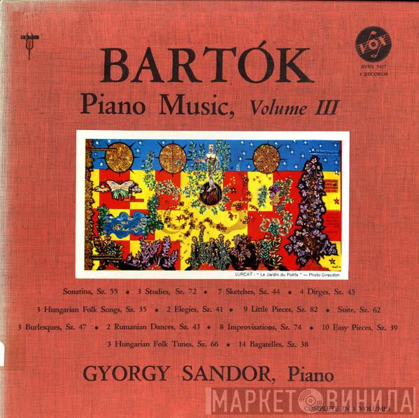 - Béla Bartók  György Sándor  - Piano Music, Volume III
