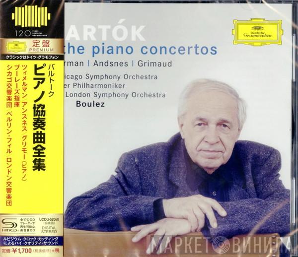 , Béla Bartók , Krystian Zimerman , Leif Ove Andsnes , Hélène Grimaud , The Chicago Symphony Orchestra , Berliner Philharmoniker , The London Symphony Orchestra  Pierre Boulez  - The Piano Concertos