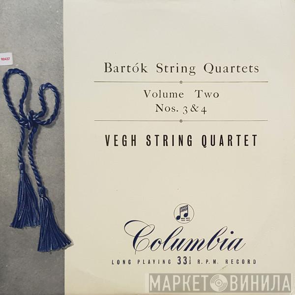 Béla Bartók, Quatuor Végh - String Quartets - Volume Two Nos. 3 & 4