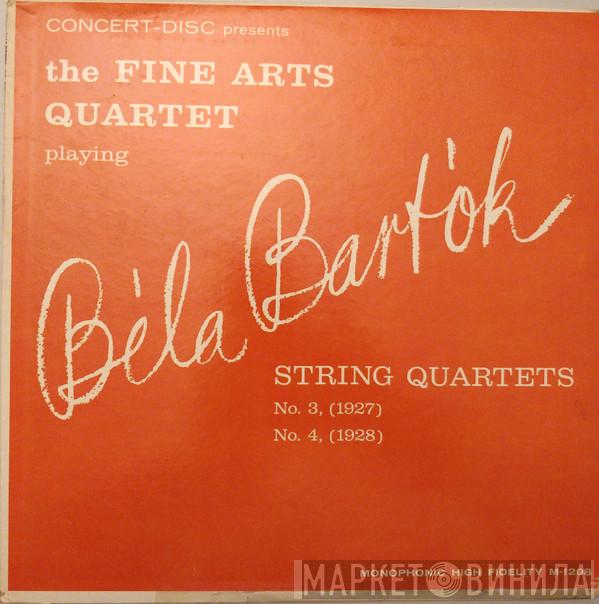 Béla Bartók, The Fine Arts Quartet - String Quartets No. 3 (1927) & No. 4 (1928)