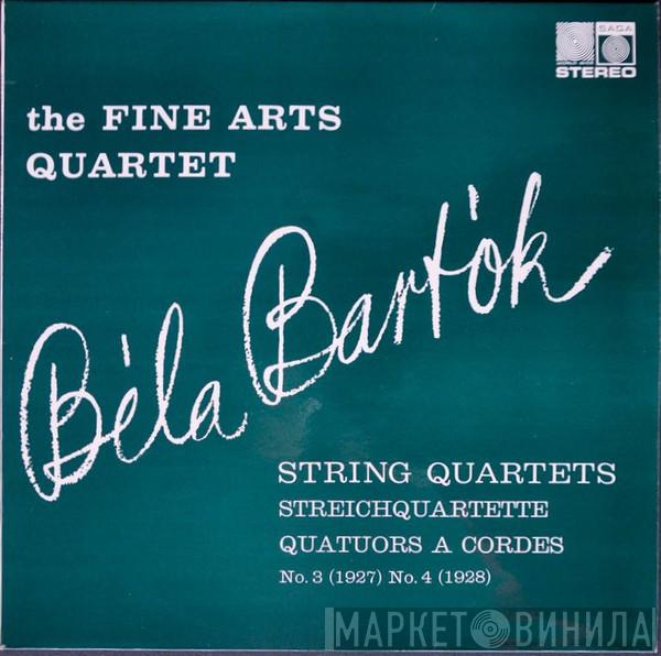 Béla Bartók, The Fine Arts Quartet - String Quartets Nos. 3 And 4