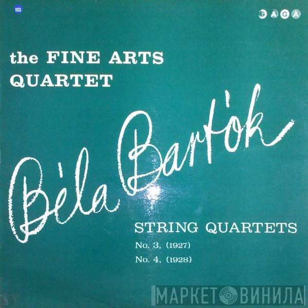 Béla Bartók, The Fine Arts Quartet - String Quartets Nos. 3 And 4