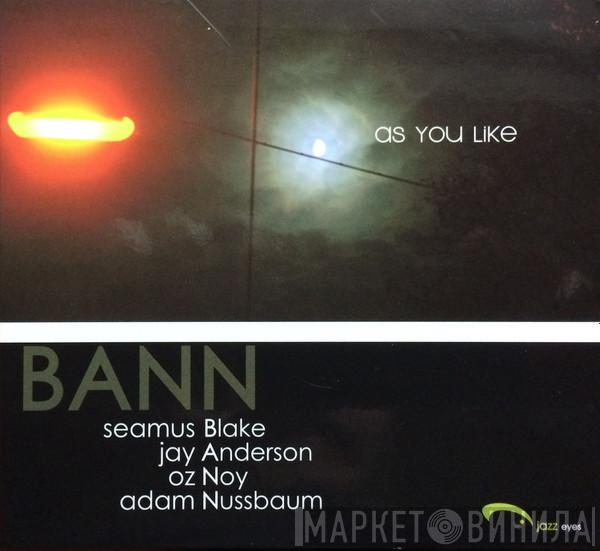 , BANN  , Seamus Blake , Jay Anderson , Oz Noy  Adam Nussbaum  - As You Like