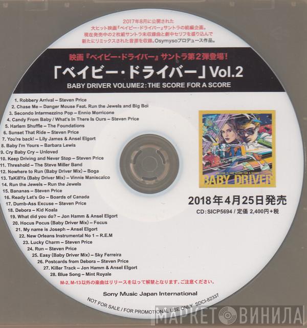  - Baby Driver Volume 2: The Score For A Score