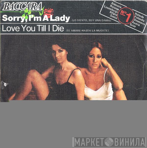  Baccara  - Sorry, I'm A Lady