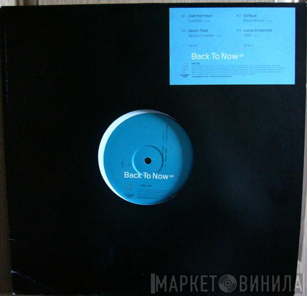  - Back To Now EP