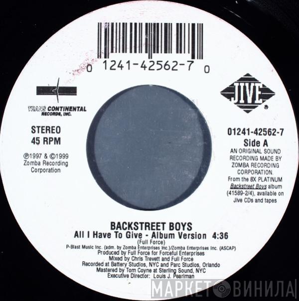  Backstreet Boys  - All I Have To Give