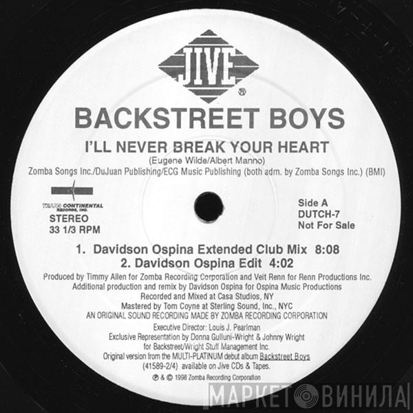  Backstreet Boys  - I'll Never Break Your Heart