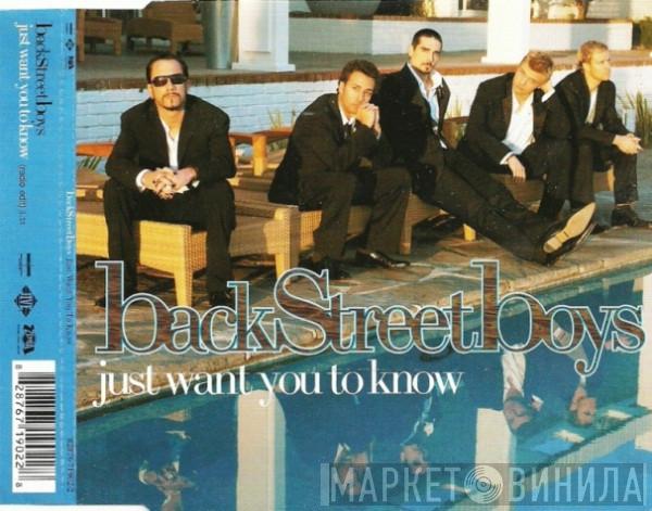 Backstreet Boys  - Just Want You To Know