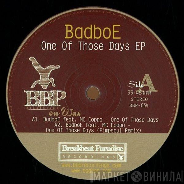 Badboe - One Of Those Days EP