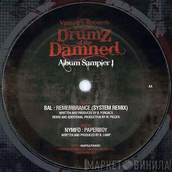 Bal , Nymfo  - Drumz Of The Damned Album Sampler 1