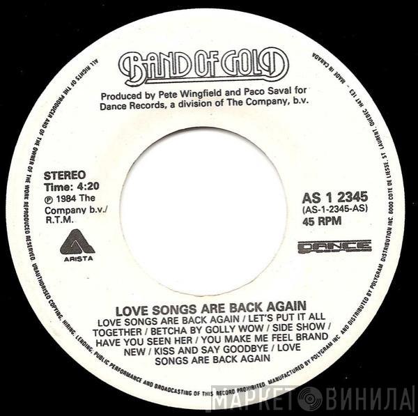  Band Of Gold  - Love Songs Are Back Again