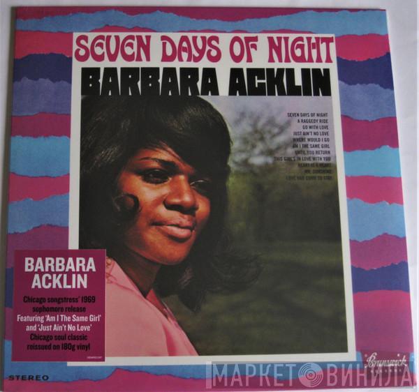 Barbara Acklin - Seven Days Of Night