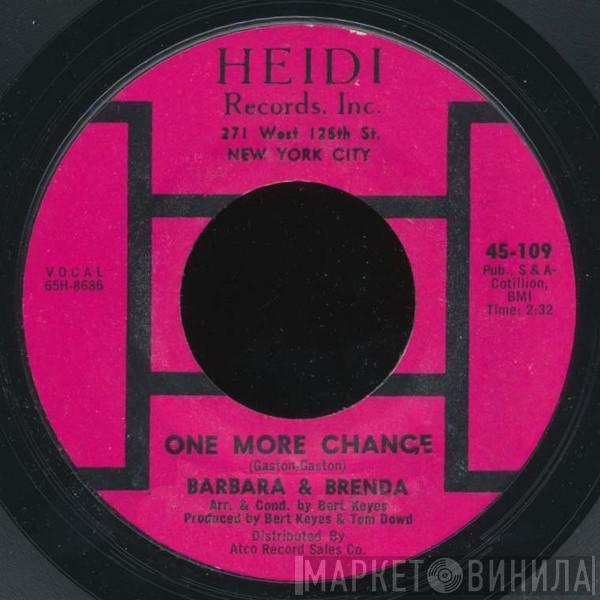 Barbara And Brenda - That's Why I Love You / One More Chance