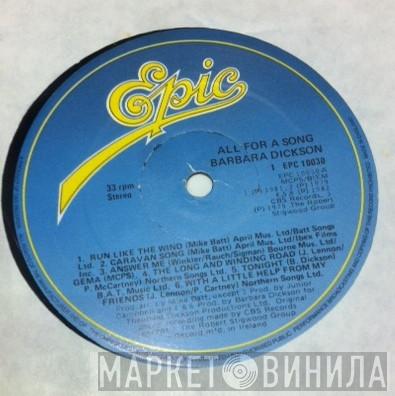  Barbara Dickson  - All For A Song