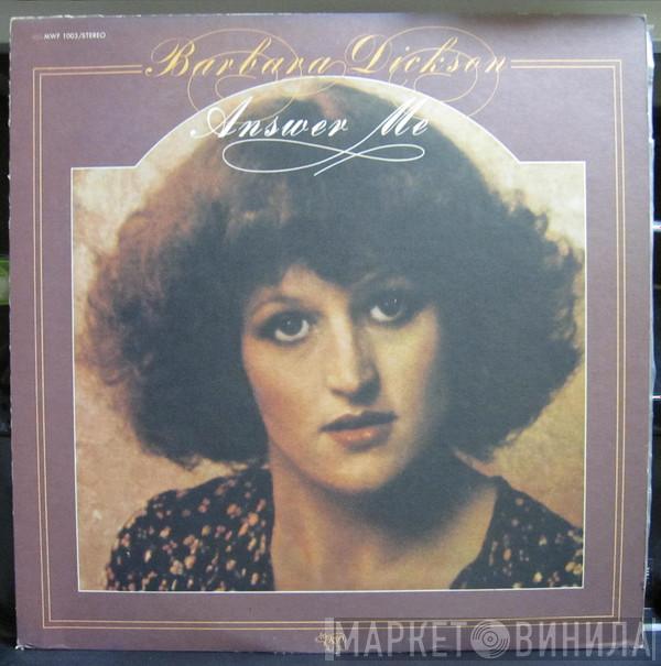 Barbara Dickson  - Answer Me