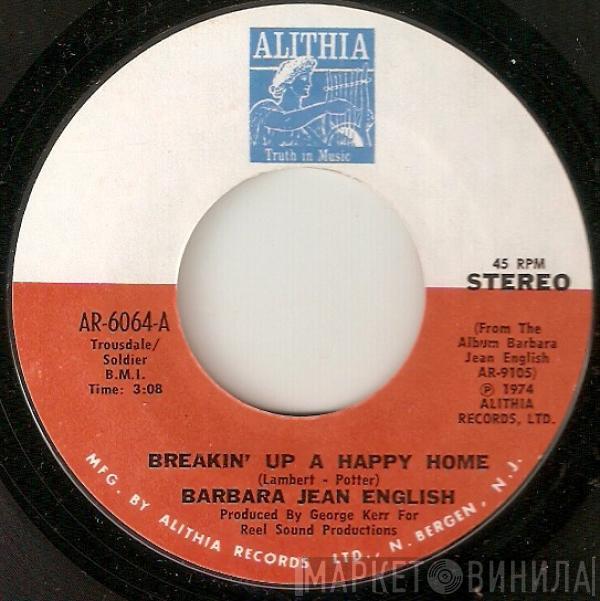  Barbara Jean English  - Breakin' Up A Happy Home / Guess Who