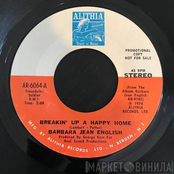  Barbara Jean English  - Breakin' Up A Happy Home