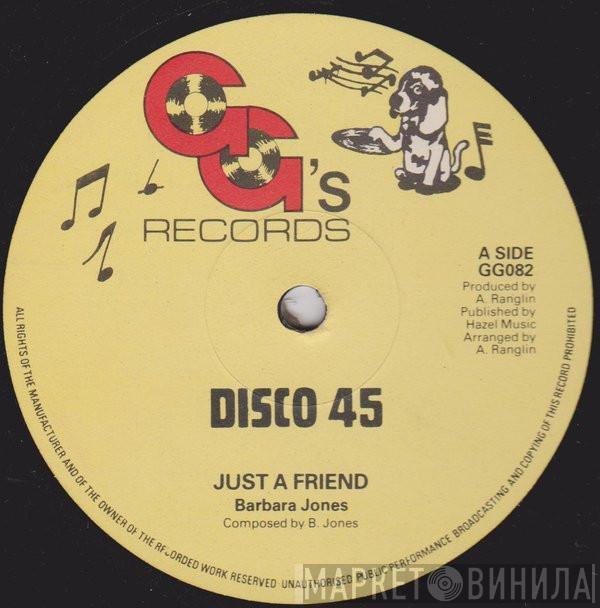 Barbara Jones - Just A Friend