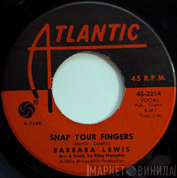 Barbara Lewis - Snap Your Fingers / Puppy Love