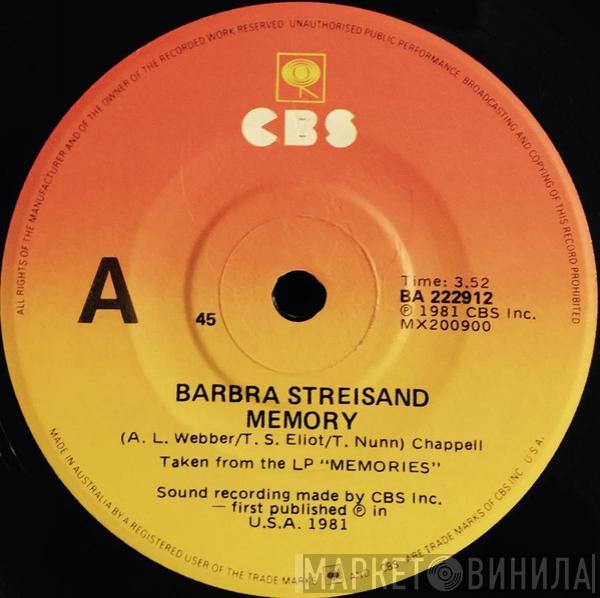  Barbra Streisand  - Memory / My Heart Belongs To Me