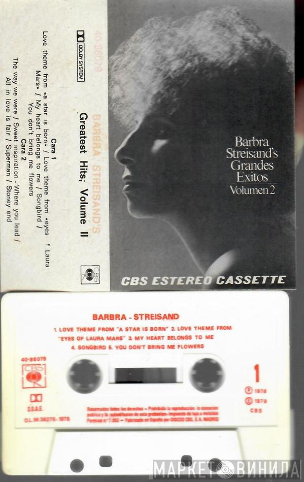  Barbra Streisand  - Barbra Streisand's Greatest Hits - Volume 2