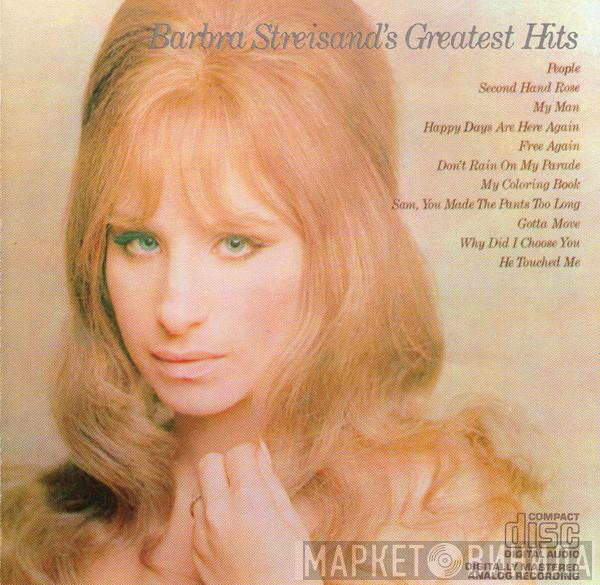  Barbra Streisand  - Barbra Streisand's Greatest Hits