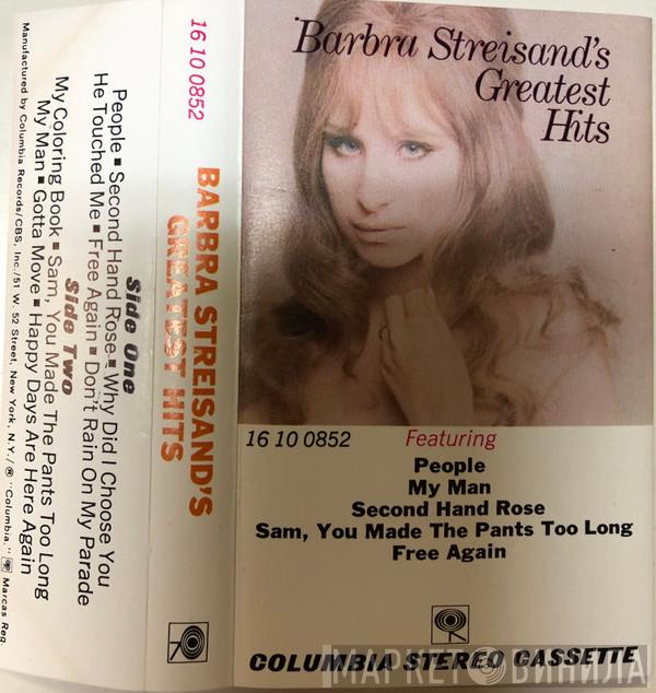  Barbra Streisand  - Barbra Streisand's Greatest Hits