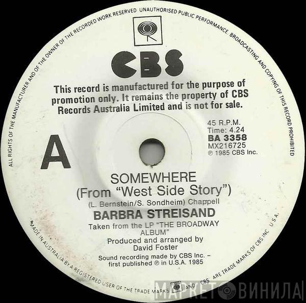 Barbra Streisand - Somewhere / Not While I'm Around