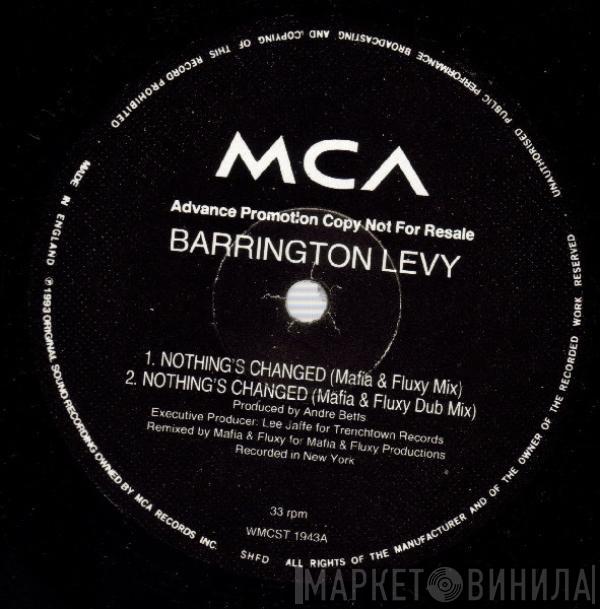 Barrington Levy - Nothing's Changed / Work