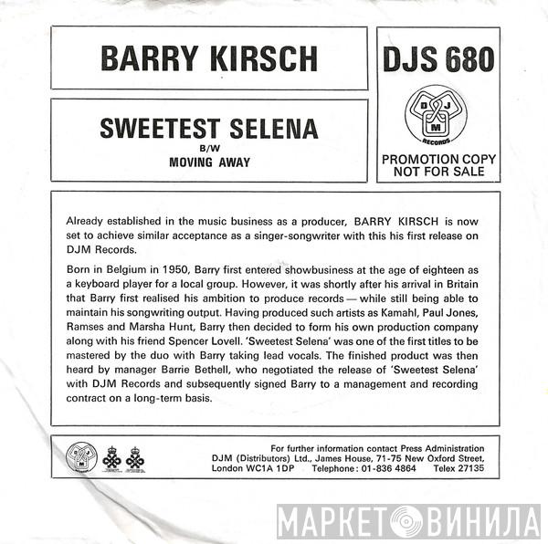 Barry Kirsch - Sweetest Selena