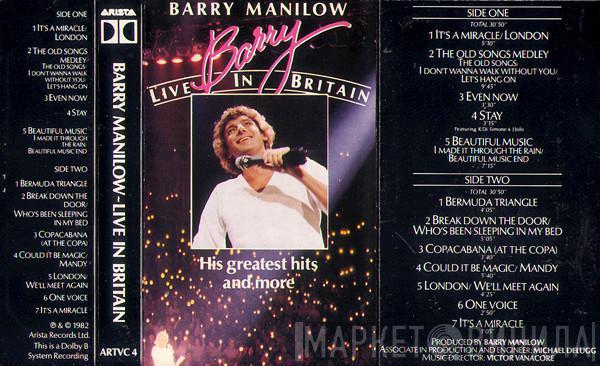  Barry Manilow  - Barry Live In Britain
