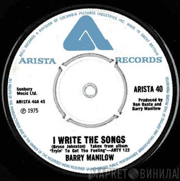Barry Manilow - I Write The Songs