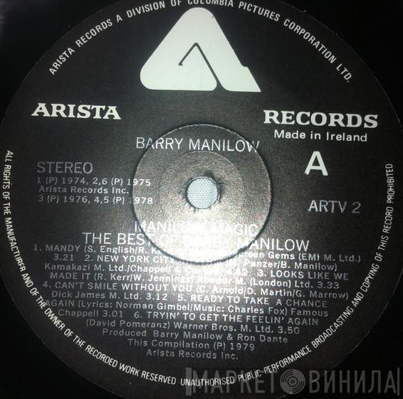  Barry Manilow  - Manilow Magic The Best Of Barry Manilow