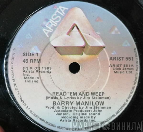  Barry Manilow  - Read 'Em And Weep
