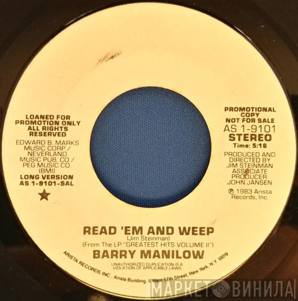 Barry Manilow  - Read 'Em And Weep