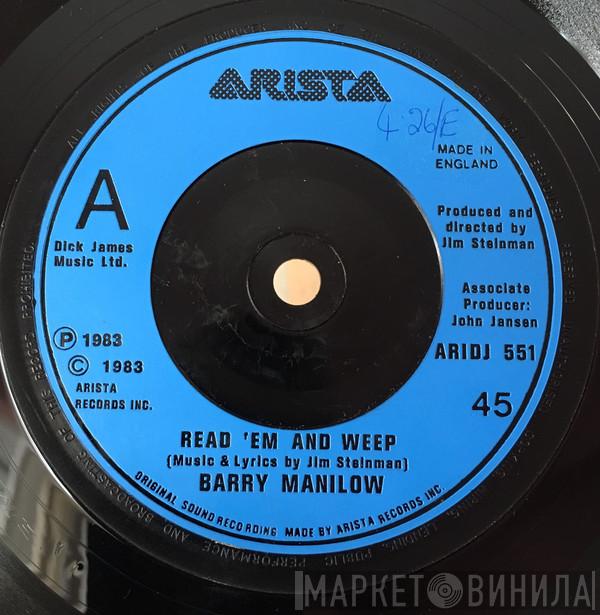  Barry Manilow  - Read 'Em And Weep