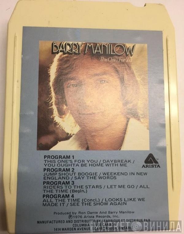  Barry Manilow  - This One's For You