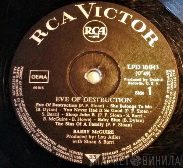  Barry McGuire  - Eve Of Destruction