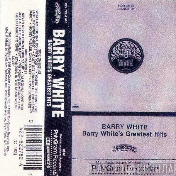  Barry White  - Barry White's Greatest Hits