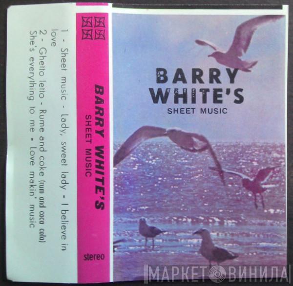  Barry White  - Barry White's Sheet Music