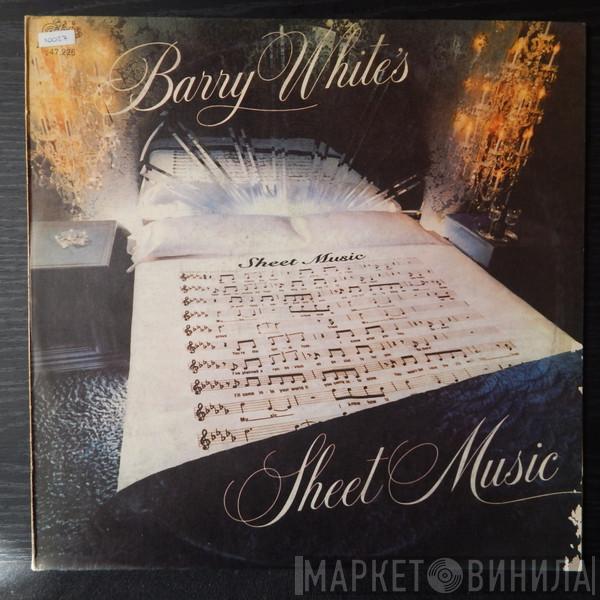  Barry White  - Barry White's Sheet Music