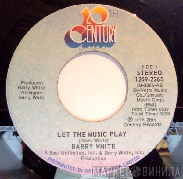  Barry White  - Let The Music Play