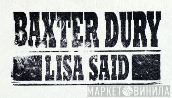 Baxter Dury - Lisa Said