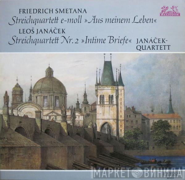 Bedřich Smetana, Leoš Janáček, Janáček Quartet - Streichquartett E-moll »Aus Meinem Leben« / Strieichquartett Nr. 2 »Intime Briefe«