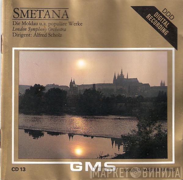 , Bedřich Smetana , Antonín Dvořák , Charles Gounod , Adolphe C. Adam , London Symphony Orchestra   Alfred Scholz  - Smetana, Die Moldau u.a. Populäre Werke