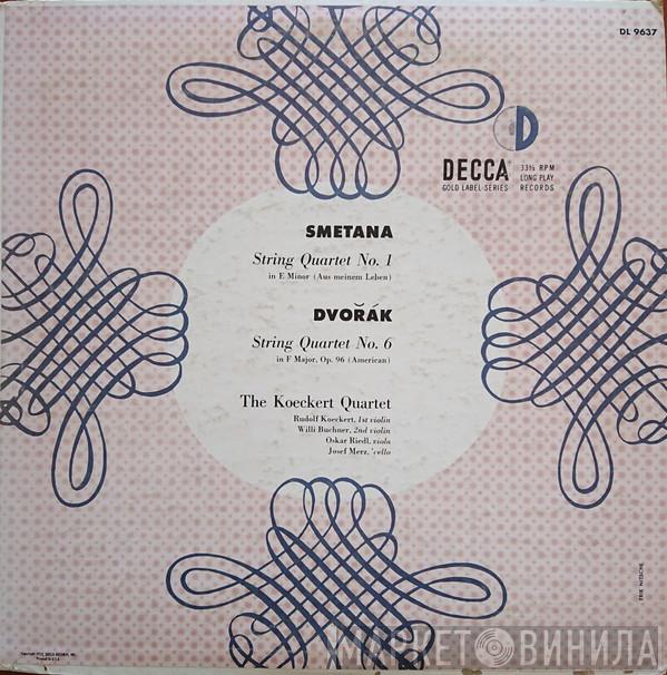 , Bedřich Smetana , Antonín Dvořák  Koeckert-Quartett  - String Quartets