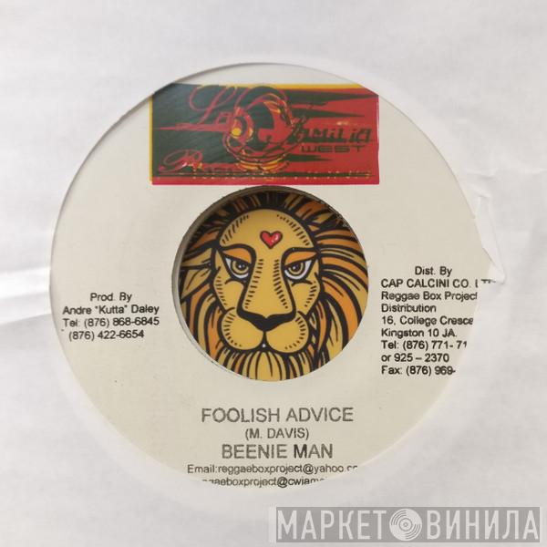 Beenie Man, Harmony , Ras I Sha - Foolish Advice / Getting Rough