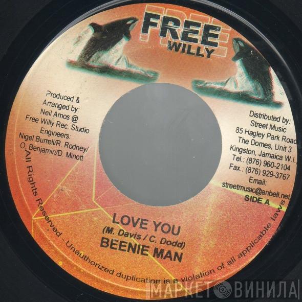 Beenie Man, Ras Fraser Junior - Love You / My True Girl Friend