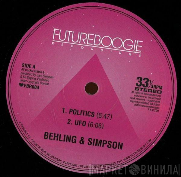 Behling & Simpson - Behling & Simpson EP